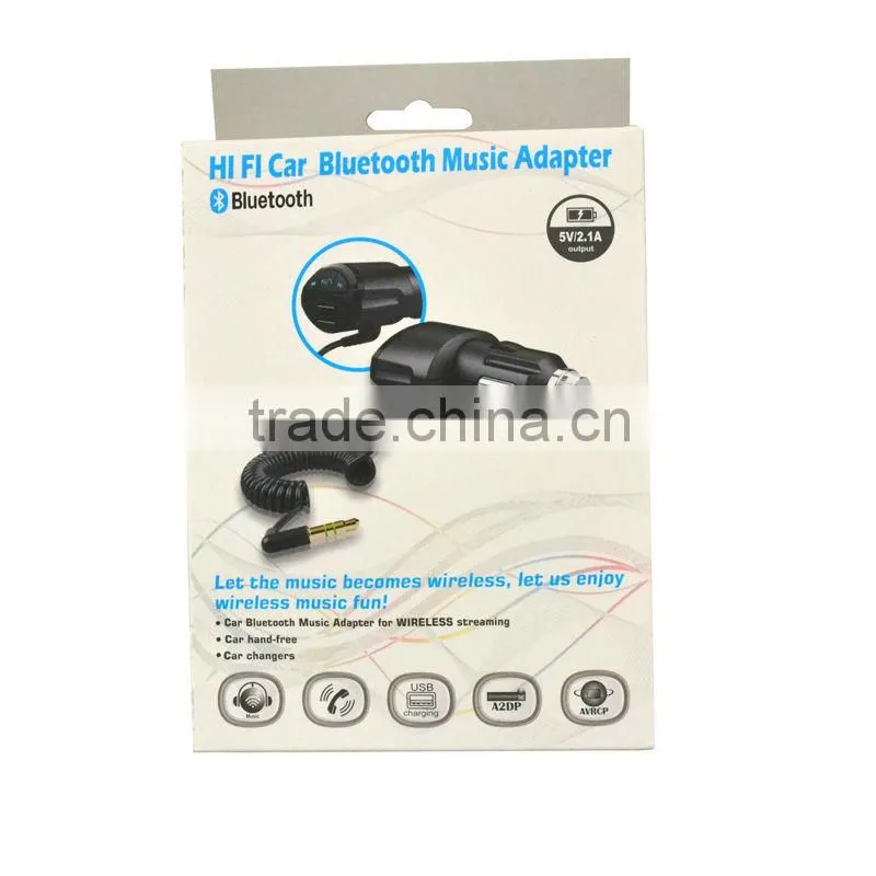 Wireless car kit with handsfree function 12v bluetooth handsfree car kit