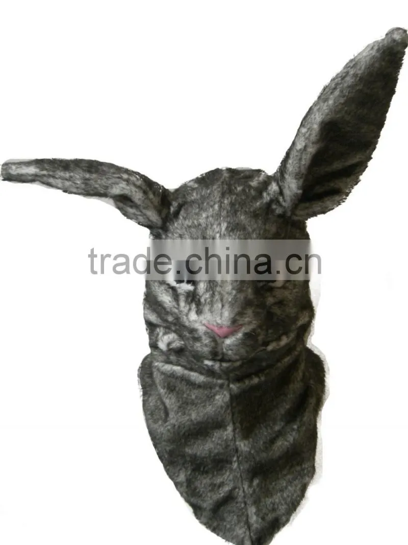 Festival reality clothing display props latex masks, Halloween costumes rabbits mask