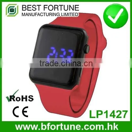 DW166 Healthy sport product rubber chrono timer function heart rate monitor watch