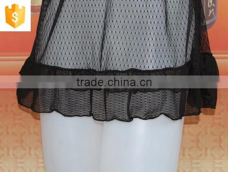 Sexy Transparent Womens Lingerie , Ladies Sleepwear hot Nightwear