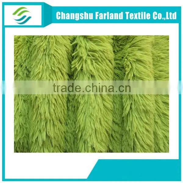 knitted plush mattress ticking fabric