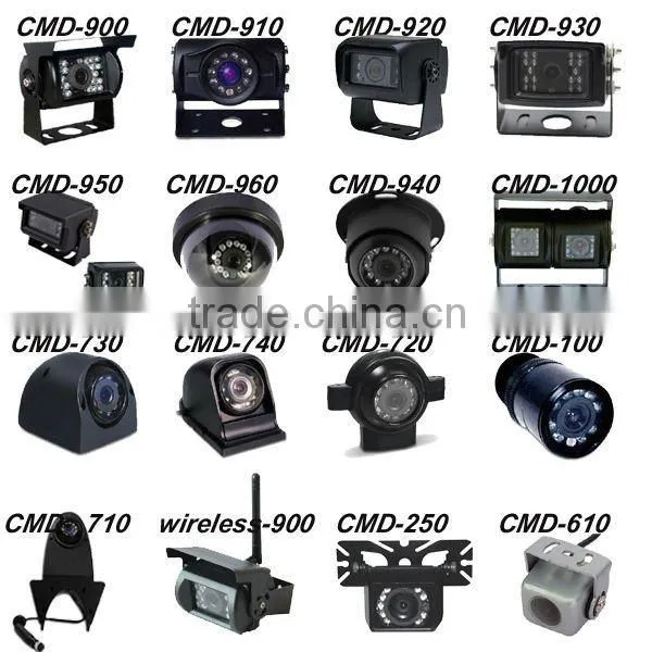 RV-9008-1V 9 inch car rear view camera system with digital LCD monitor, HD CCD camera