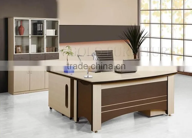 Latest wooden furniture designs modern computer desk (SZ-ODB325)