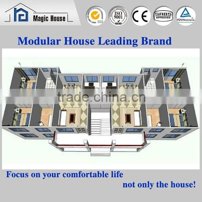 Fast Construction modular houses Cheap prefabricated steel building