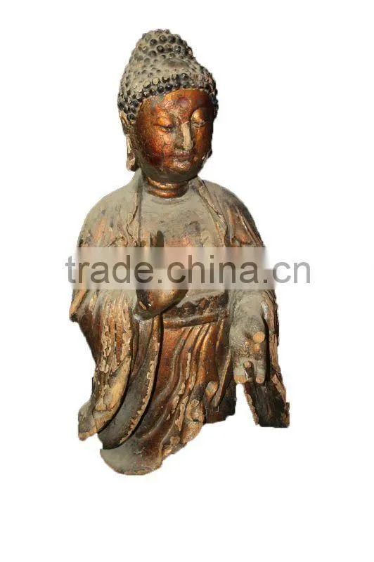 chinese mud buddha