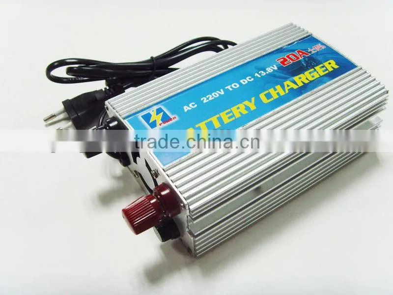 20A charger battery for lead acid battery automatic 12V/24V