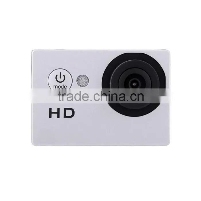 2.0 inch LCD screen 120 degree angle HD 720p waterproof sport dv action camera