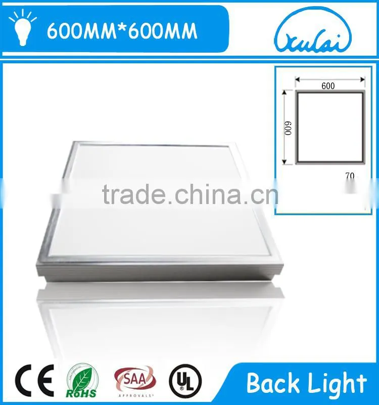 ultrathin led panel light 600 600 mm aluminium frame panel light