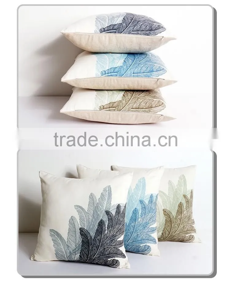 promotion cushion cover hand embroidery design