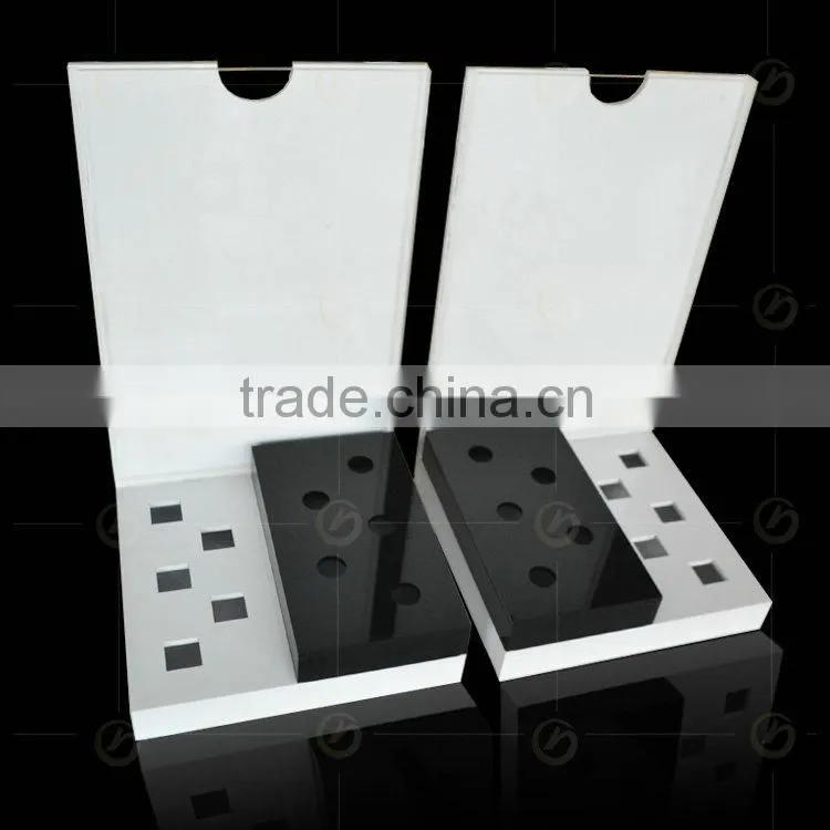 factory direction Elegant plexiglass cosmetic lipstick stand acrylic cosmetic display