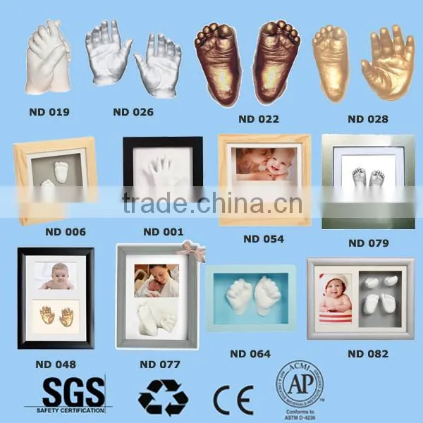 Infant Plaster Casting Keepsake Kit baby frame keepsake