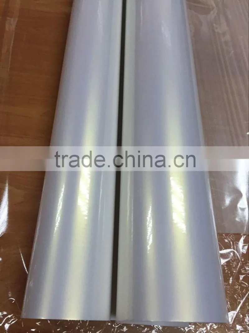 Best Selling 1.52*20m pearl chameleon white film for car sticker, white to gold car wrapping film
