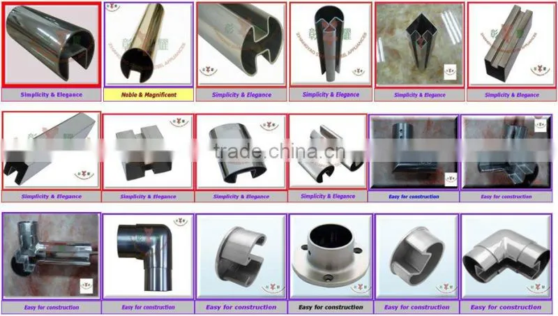 stainless steel product for glass handrail system