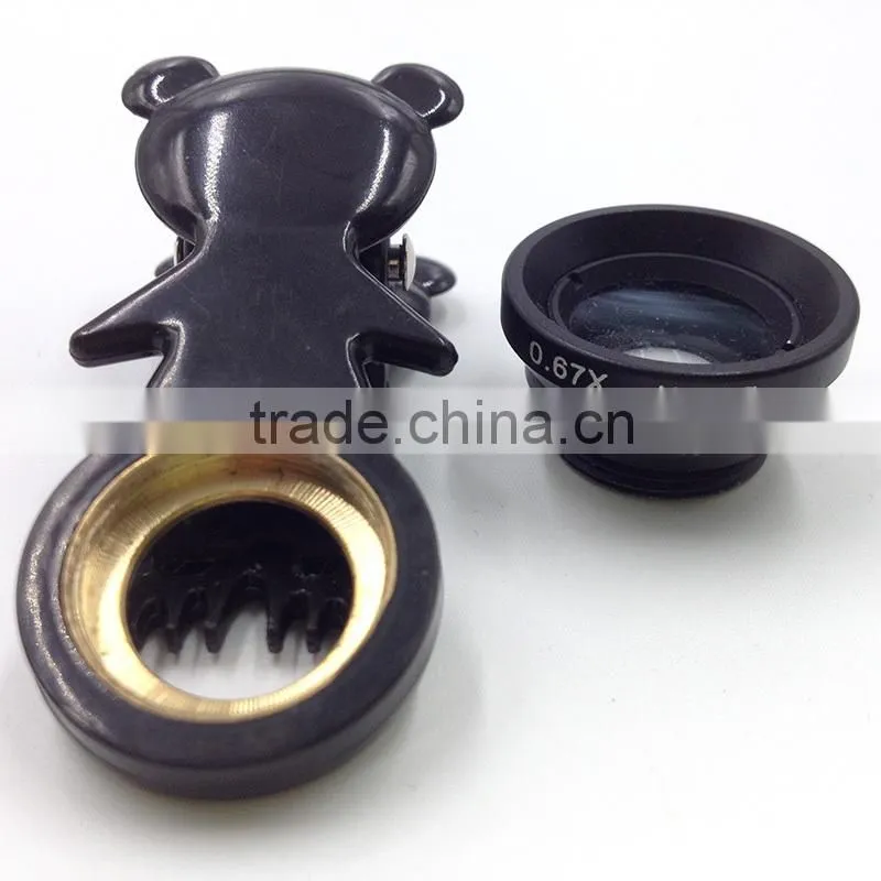 hot selling universal clip wide angle & micro mobile phone lens
