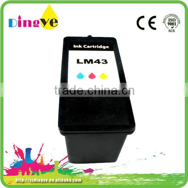 China Supply filled remanufactured ink cartridges for Lexmark 43 44