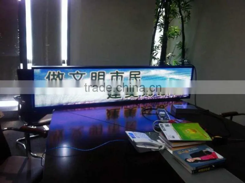 high brightness led taxi/car display/message of new electronic display