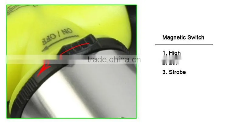 GD31 R2 High Power aluminum dive flashlight