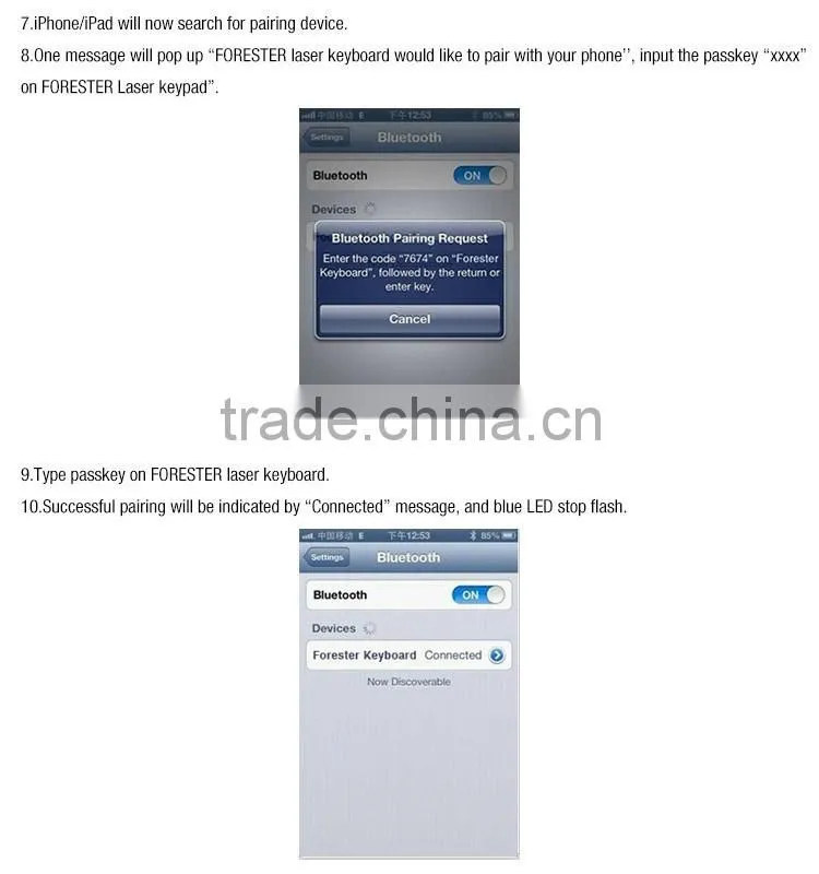 Portable Mini Wireless Bluetooth Virtual Laser Keyboard Para Jogos Teclado For Ipad/Iphone Computer Tablet Projection Keyboard