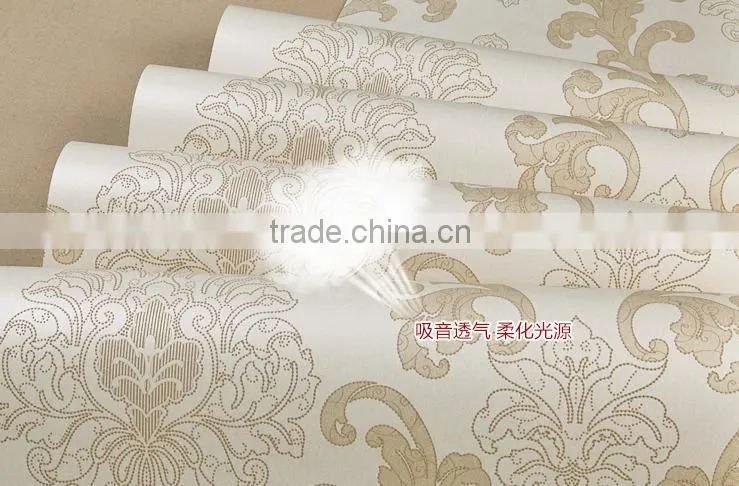 Classic European home designer decorative wall wallpaper