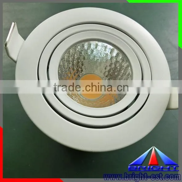 Adjustsable 2000K COB led ceiling light, Dimmable ceiling light
