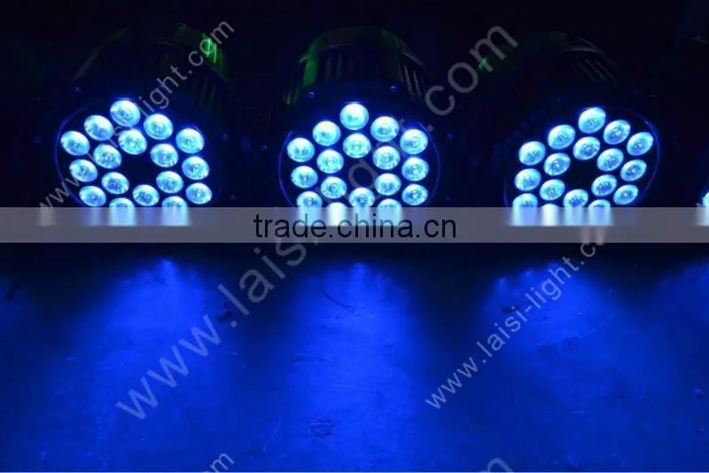 Waterproof zoom 18*10W LED Par Light , RGBW LED Stage par can