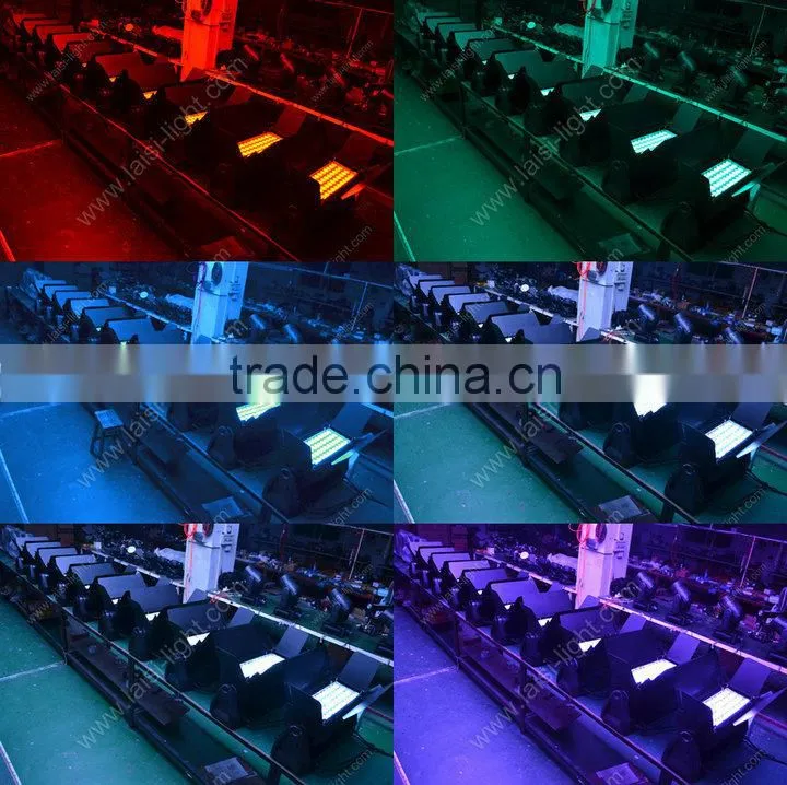 48pcs*10W 4in1 led waterproof outdoor light led city light ip65 48pcs RGBW led wall washer light