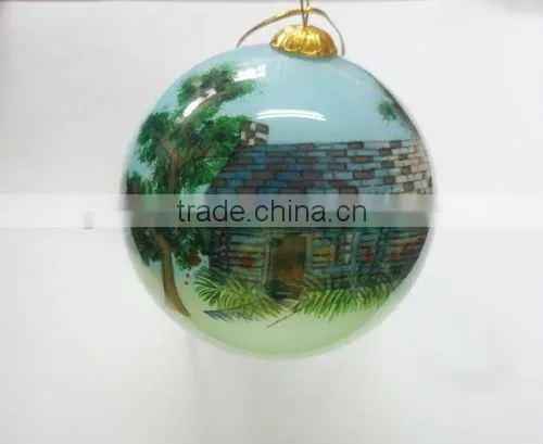 decoration glass ball,frosted glass ball,holiday glass ball