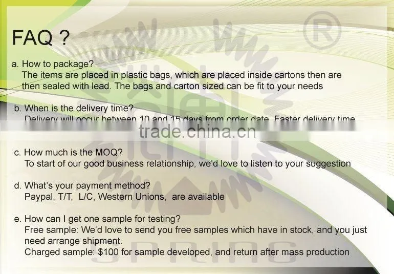 Customized wire forming/wire forms/wire forming spring