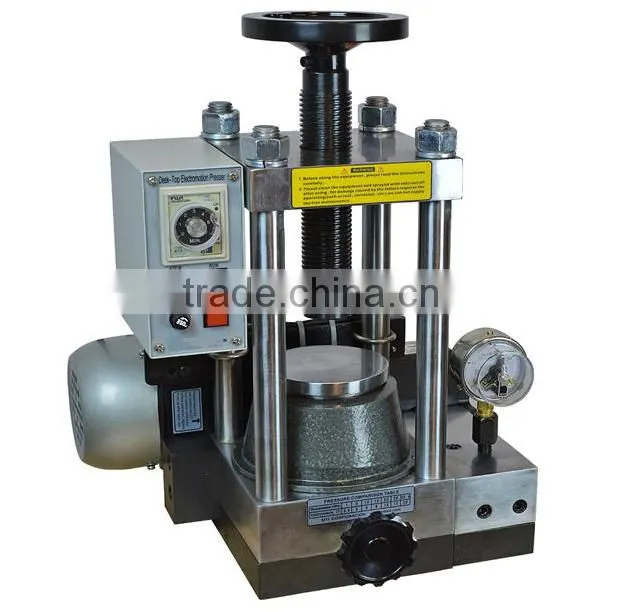 CYJ-12 Manunal operation Laboratory Hydraulic Press with Hydraulic pressure