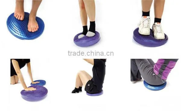 BIG balance massage cushion Massage Cushion 33cm Fitness Exercise Gym Training Sport Yoga Balance Air Cushion