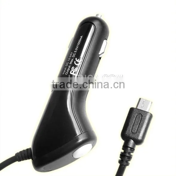 mobile phone accessories wholesale 1A micro usb car charger