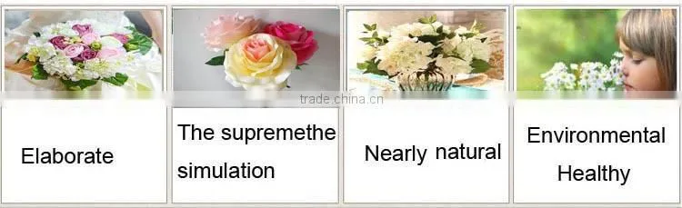 Chinese Wholesale Artificial red white rose plants sale