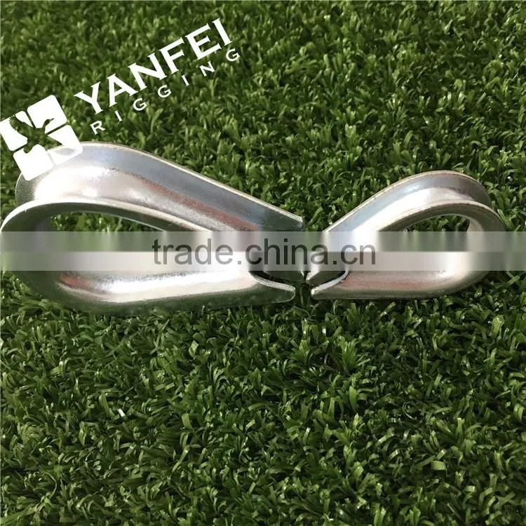 Factory Price Galvanized Standard Wire Rope Thimble/rigging