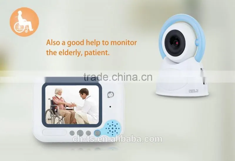 Digital 3.5" Color LCD Video Baby Monitor