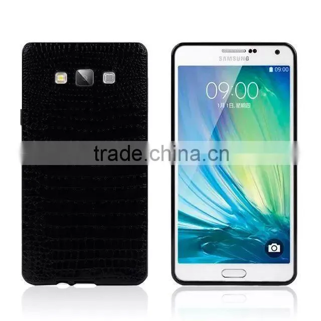 Best selling case , special wild pattern PU alligator case for samsung galaxy A5
