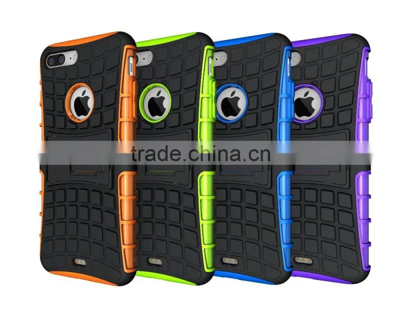 robot kickstand case for iphone 7, hybrid for iphone 7 case, rugged hybrid for iphone 7 case