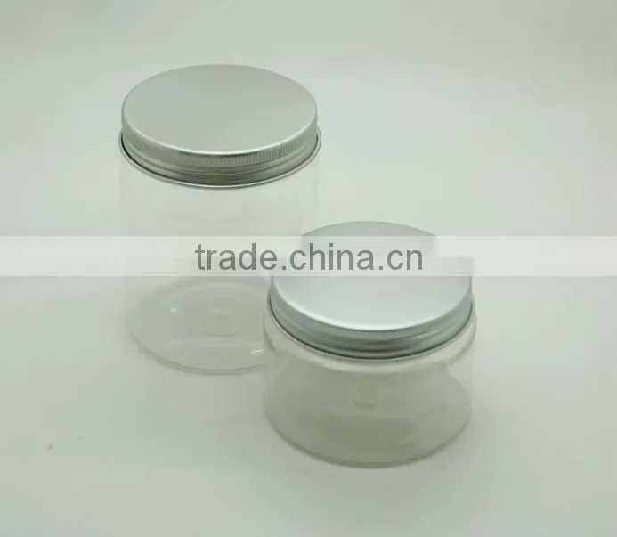 500ml PET plastic large jar with aluminum cap
