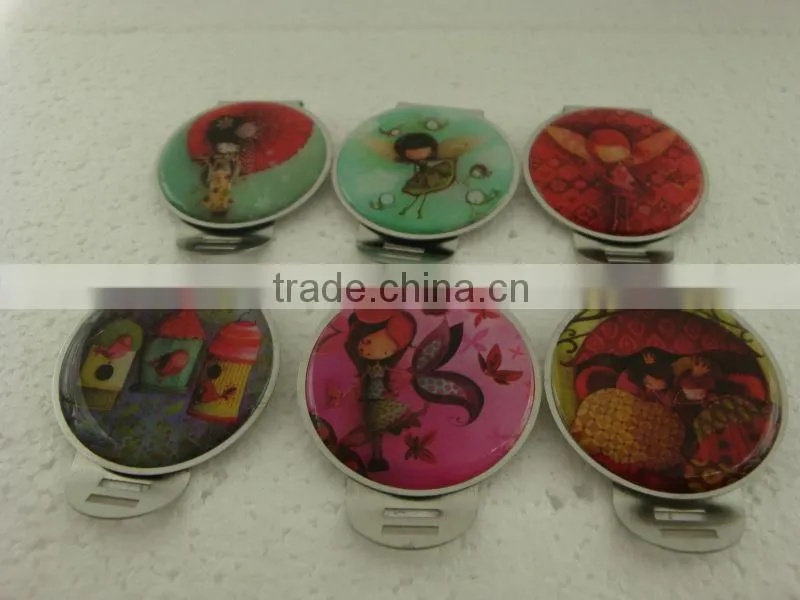 Hot sale custom metal bookmark designs for kids