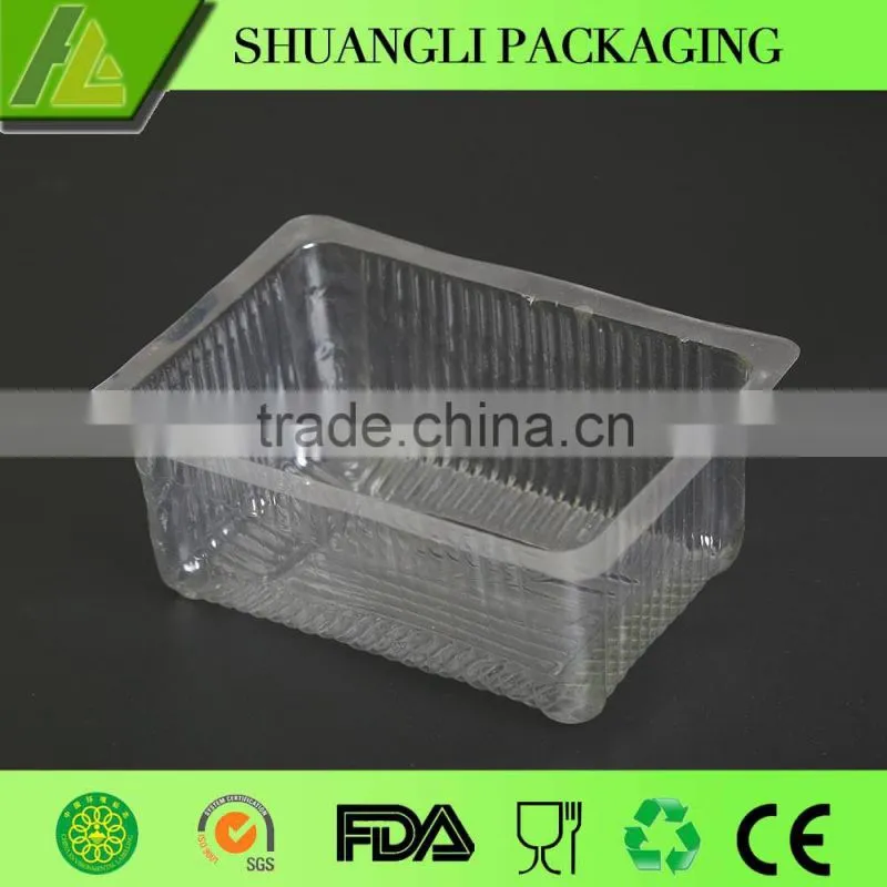 Hot sale Clear transparent blister plastic cookie tray
