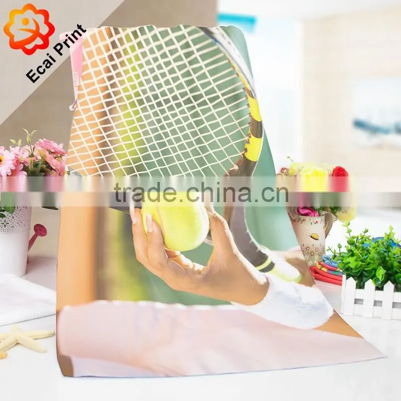 Hot sell custom size printing promotional sport towel