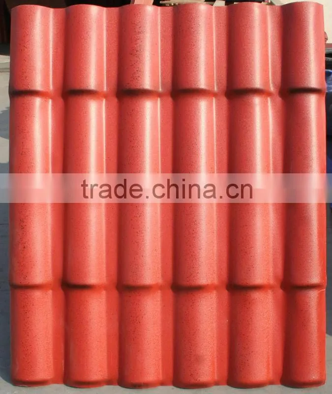 light weight color stable ASA pvc roof tile