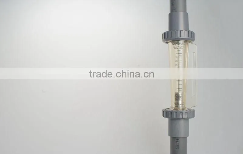 liquid rotameter plastic flow indicator