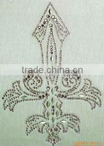 laser cutting black cat with rhinestone transfer iron on garments