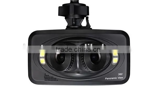 Daretang 2.7 inch TFT 720p HD White Light LEDS H6000 360 view car camera system