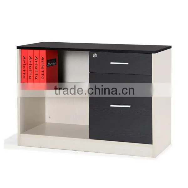 Modern melamine panel filing cabinet