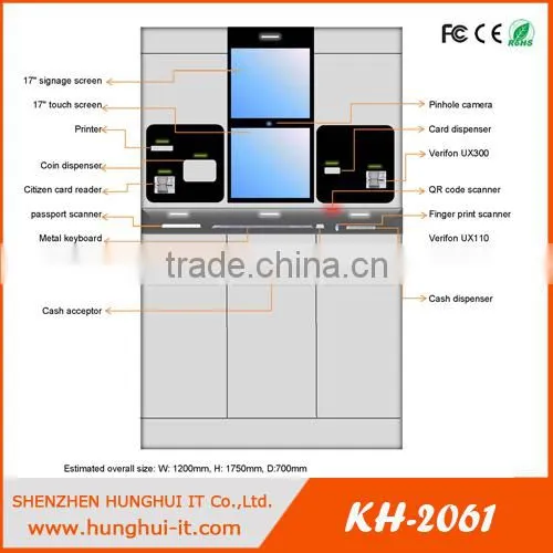 Customizable Bank VTM VideoTeller Machine