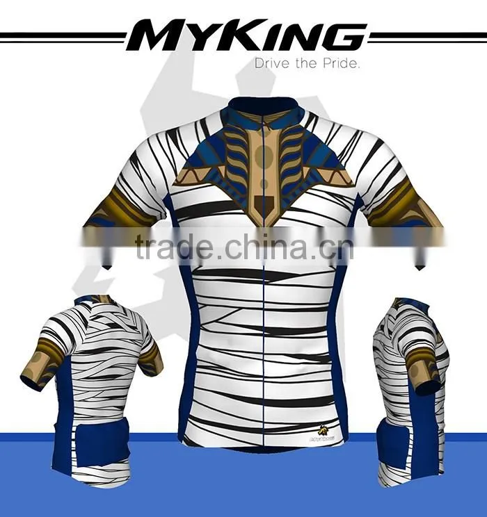 Custom Made Stripe Print Bike Cycling Jersey 3D clothing
