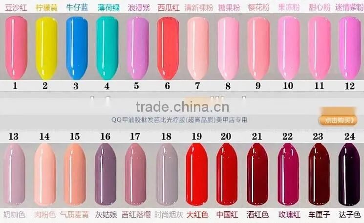 2015 KACC greenstyle soak-off gel polish high quality 132 colors spray on nail polish