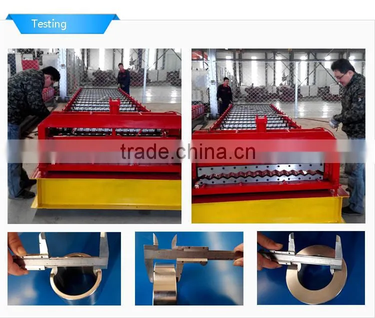 cangzhou economical zinc corrugated automatic press machine