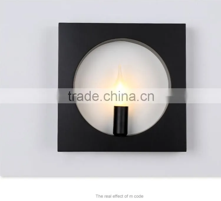 2015 New Arrival Square Wall Lights Modern Wall Lights Iron Simple Wall Lamp
